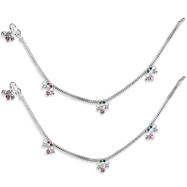 Taraash silver anklet for women pure silver