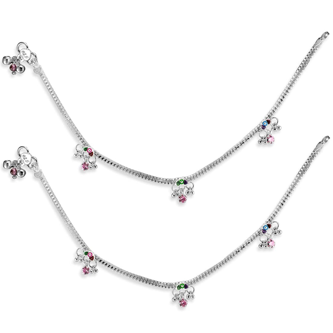 Taraash silver anklet for women pure silver