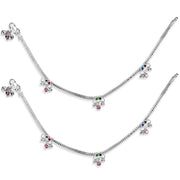 Taraash silver anklet for women pure silver