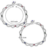 Taraash silver anklet