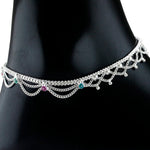 Load image into Gallery viewer, Taraash anklet for women silver
