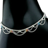Taraash anklets for women traditional silver