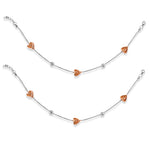Load image into Gallery viewer, Taraash anklets for silver