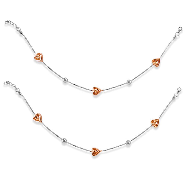 Taraash anklets for silver