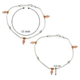Taraash anklet women stylish silver