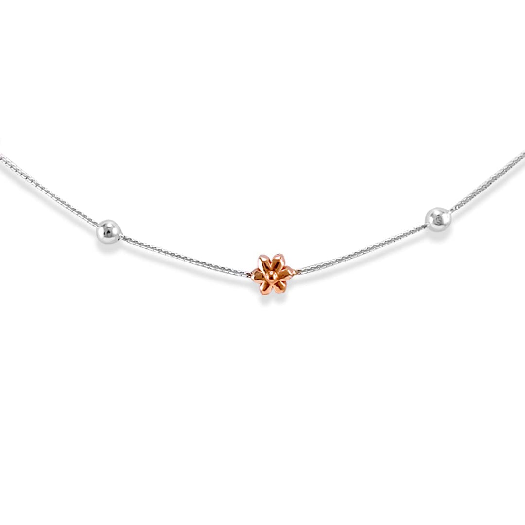 Taraash silver anklets women