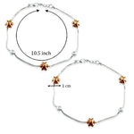 Load image into Gallery viewer, Taraash anklets for women of silver