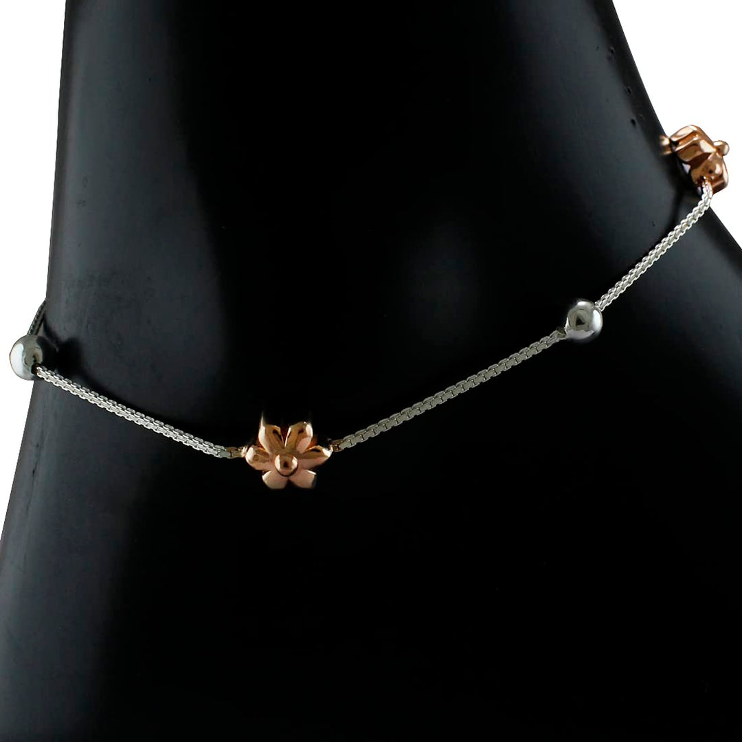 Taraash anklet women silver