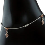 Taraash silver anklet