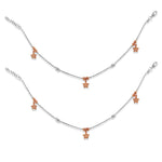 Load image into Gallery viewer, Taraash 925 Sterling Silver Star Charm Anklet For Women
