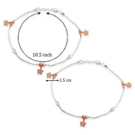 Load image into Gallery viewer, Taraash 925 Sterling Silver Star Charm Anklet For Women
