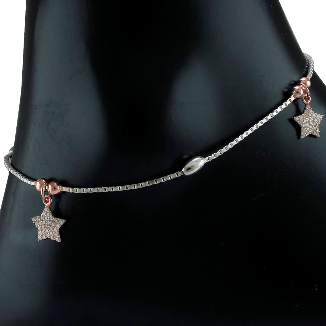Taraash payal silver women