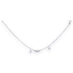 Load image into Gallery viewer, 925 Sterling Silver Dangling Floral Charm Chain Single Anklet for Women