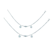 Taraash payal in silver