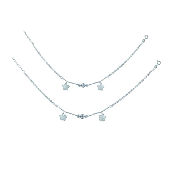 Taraash payal in silver
