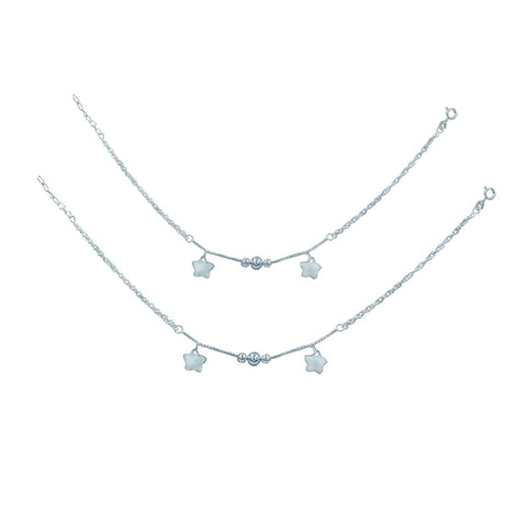 Taraash payal in silver