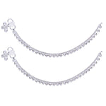 Load image into Gallery viewer, 925 Sterling Silver Leaf Design Anklets for Girls/Kids
