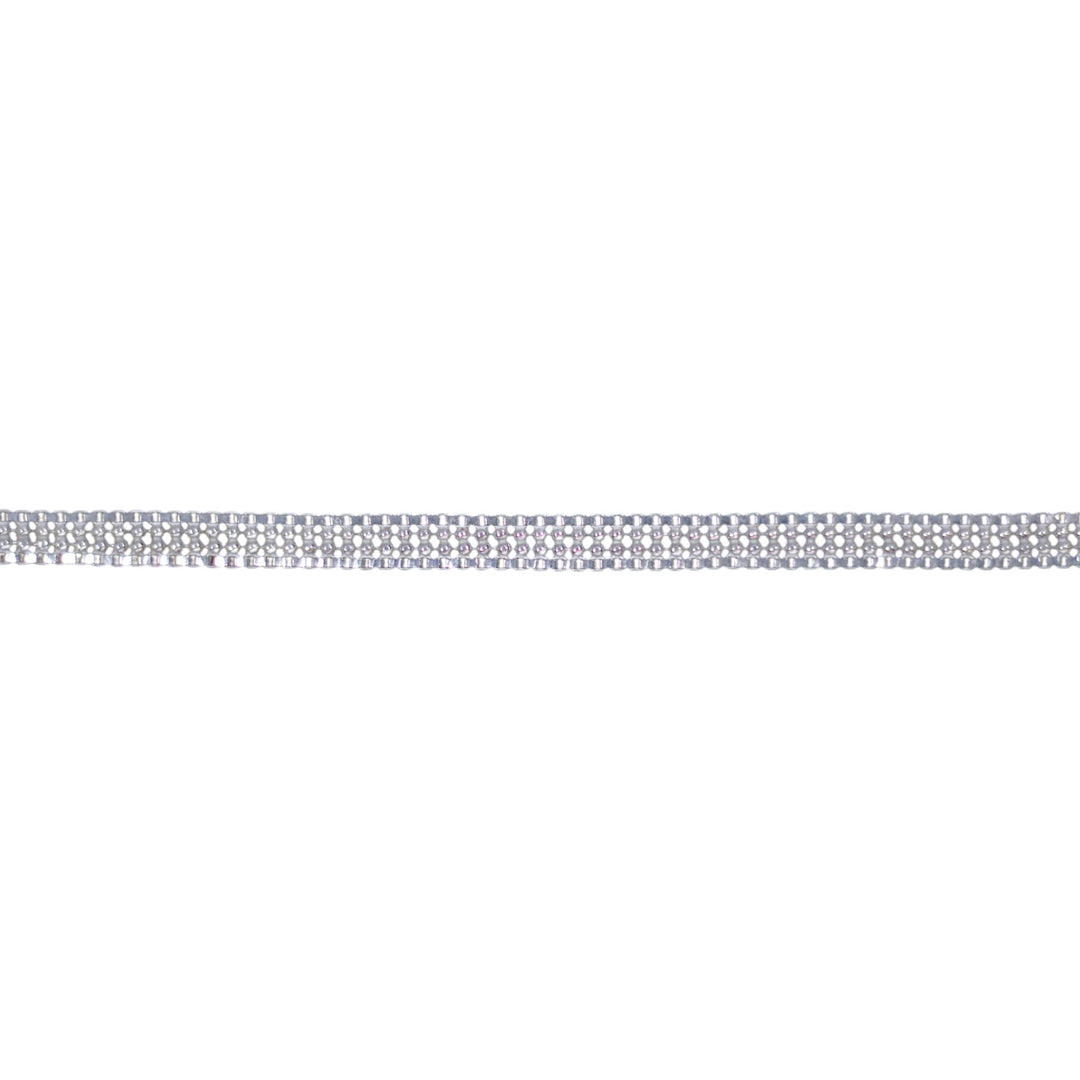 925 Sterling Silver Highway Chains Design Single Anklet For Women