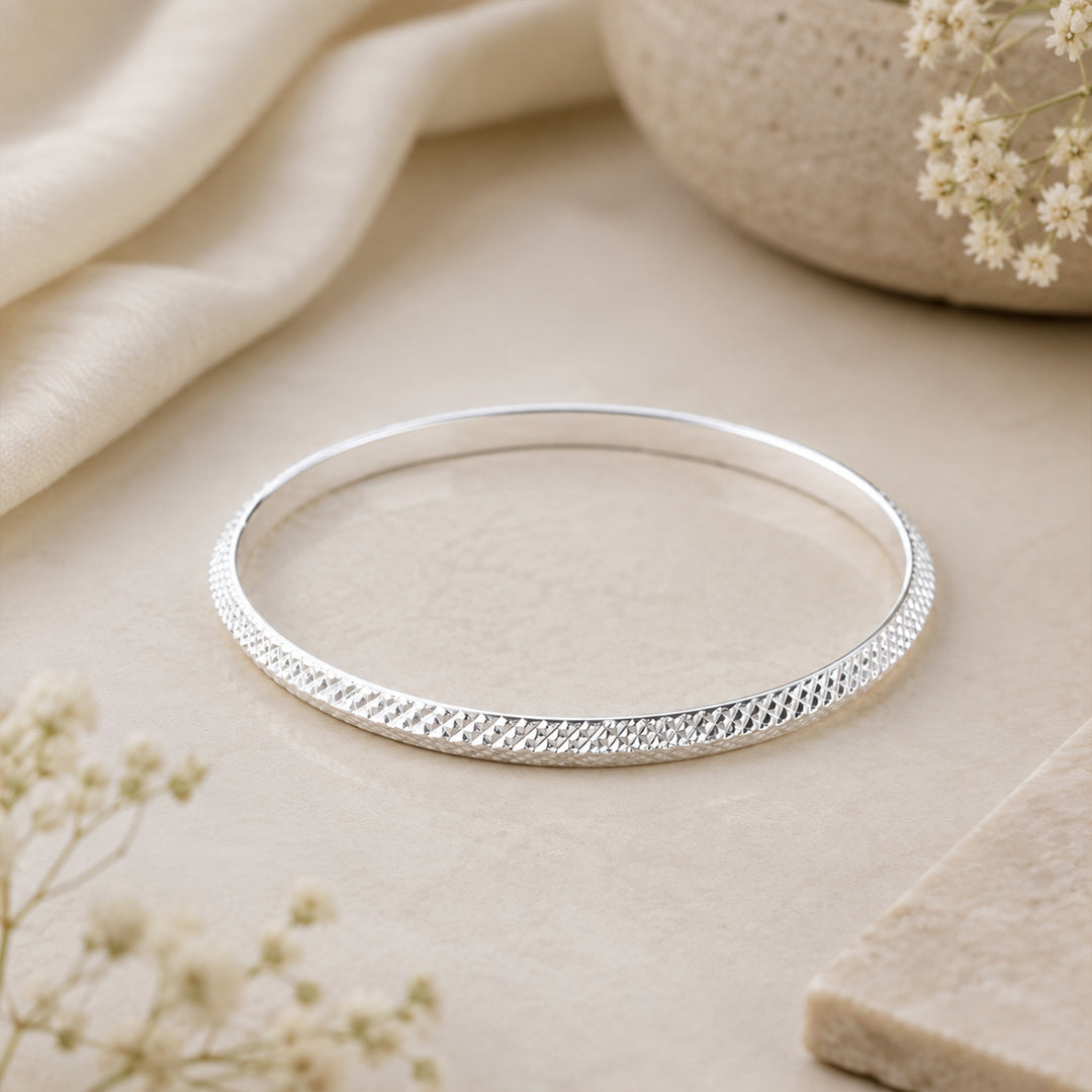 Taraash 925 Silver Sardar Kada For Men | Gift For Men