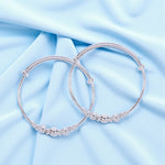 Load image into Gallery viewer, 925 Sterling Silver Multi Beaded Bangles for Kids
