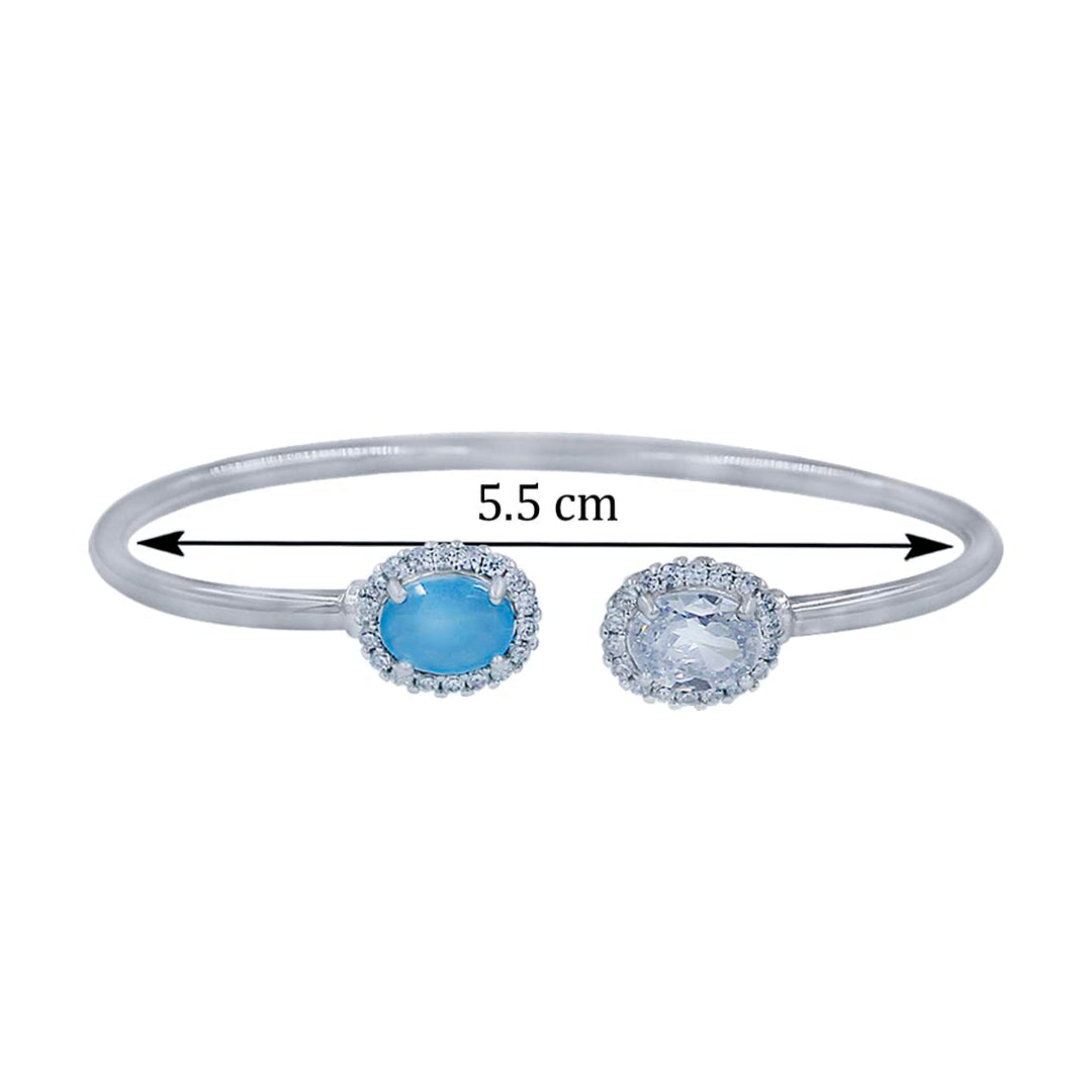 Taraash silver bangles set for women