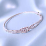 Load image into Gallery viewer, 925 Sterling Silver Elegant Cz Bangles for Women
