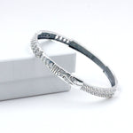 Load image into Gallery viewer, 925 Sterling Silver Engraved Ethnic Design Single Bangle for Women
