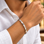 Load image into Gallery viewer, 925 Sterling Silver Traditional Sardar Kada for Men