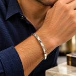 Load image into Gallery viewer, 925 Sterling Silver Plain Sikh Punjabi Kada for Men