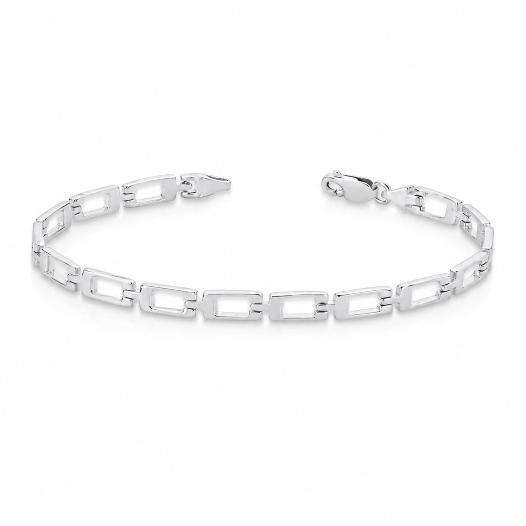 Taraash 925 Sterling Silver Bracelet For Men Silver-BR0902S