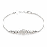 Load image into Gallery viewer, 925 Sterling Silver Frosted Balls Design Bracelet For Women