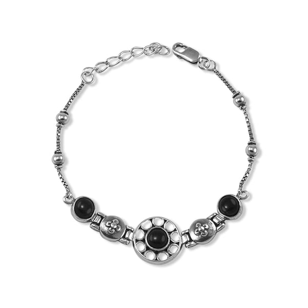 Taraash 925 Sterling Beaded Bracelet | Silver Bracelet | Pure Silver Bracelet