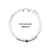 925 Sterling Silver Rakhis Evil Eye Rakhi for Brother