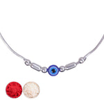 Load image into Gallery viewer, 925 Sterling Silver Multi Beaded Silver Rakhi for men
