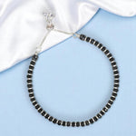 Load image into Gallery viewer, 925 Sterling Silver Black Beaded Bracelet for Women

