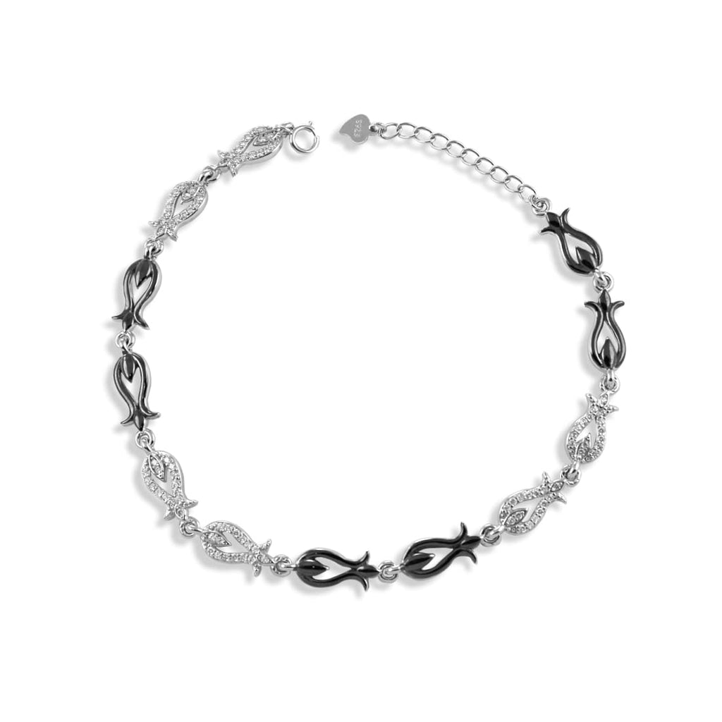 Nilu's Collection Alloy Sterling Silver Bracelet Price in India - Buy  Nilu's Collection Alloy Sterling Silver Bracelet Online at Best Prices in  India | Flipkart.com