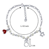Taraash sterling silver bracelets for women 925