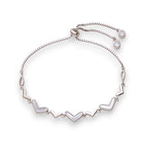 Taraash 925 Sterling Silver Heart Shape Bracelet For Women