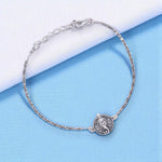 Load image into Gallery viewer, 925 Sterling Silver Antique-Finish Ganesha Rakhi for Brother
