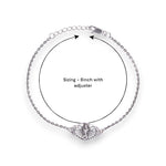 Load image into Gallery viewer, 925 Sterling Silver Antique-Finish Ganesha 8 inch Rakhi for Brother
