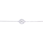 Load image into Gallery viewer, 925 Sterling Silver Bro Motif Rakhi Bracelet for Brother

