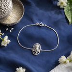 Load image into Gallery viewer, Taraash 925 Sterling Lord Ganesha Silver Rakhi For Your Brother