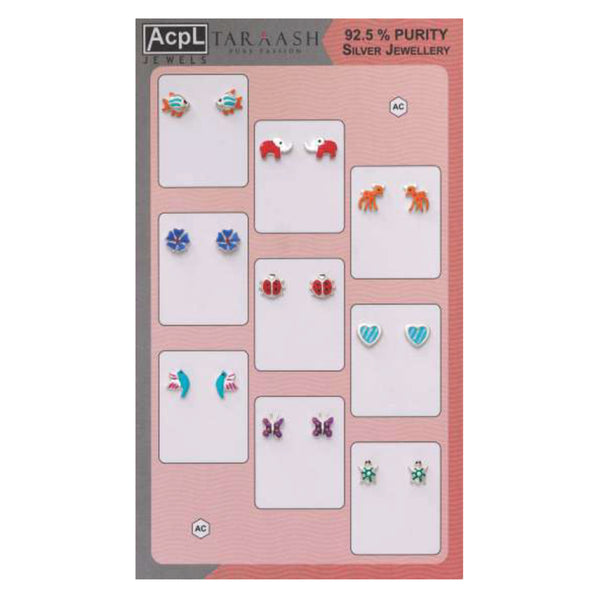 silver earrings for kids wholesale