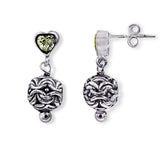 taraash silver antique earrings
