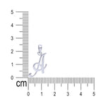 Load image into Gallery viewer, 925 Sterling Silver Cursive A Letter Pendant for Men and Women