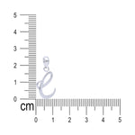 Load image into Gallery viewer, 925 Sterling Silver Cursive C Letter Pendant for Men and Women