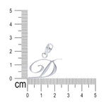 Load image into Gallery viewer, 925 Sterling Silver Cursive D Letter Pendant for Men and Women