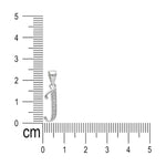 Load image into Gallery viewer, 925 Sterling Silver Glitterd J Alphabet Pendant for Men and Women
