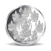 Taraash 999 Silver 100 gram Goddess Ashta Lakshmi Coin By ACPL