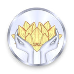 Load image into Gallery viewer, 999 Silver Gold Plated Lotus Flower 20 Gram Coin by ACPL